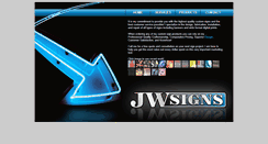 Desktop Screenshot of jwsigns.com